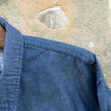 Load image into Gallery viewer, Chemise CISO chambray - Classic pocket - blue stitch & buttons