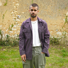 Load image into Gallery viewer, Chemise CISO Utility - Chambray burgundy heavy weight