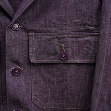 Load image into Gallery viewer, Chemise CISO Utility - Chambray burgundy heavy weight