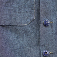 Load image into Gallery viewer, Chemise CISO Utility - Chambray dark navy