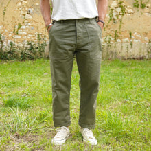 Load image into Gallery viewer, Pantalon ROK - service pants - HBT olive green 11 Oz