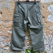 Load image into Gallery viewer, Pantalon P47 - combat pants - poches cargo - HBT olive green 11 Oz