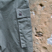 Load image into Gallery viewer, Pantalon P47 - combat pants - poches cargo - HBT olive green 11 Oz