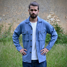 Load image into Gallery viewer, Chemise CISO Chambray Light weight - Japanese fabric