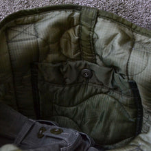 Load image into Gallery viewer, Tote Bag Rebuild - vintage m65 liner fabrics - #arashibyboras