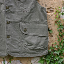 Load image into Gallery viewer, Gilet de chasse - HBT olive green
