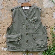 Load image into Gallery viewer, Gilet de chasse - HBT olive green
