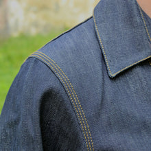 Load image into Gallery viewer, Veste de travail en denim japonais