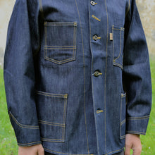 Load image into Gallery viewer, Veste de travail en denim japonais