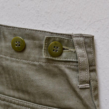 Load image into Gallery viewer, Short P47 - utility pants - HBT olive green 11 Oz