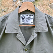 Load image into Gallery viewer, Chemise CISO Tropical Poplin – Olive Green Utlity pockets