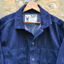 Load image into Gallery viewer, Pull-over Shirt M35 10.5 Oz Denim - One Wash