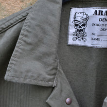 Load image into Gallery viewer, Chemise CISO HBT – Olive Green Utlity pockets – 2020