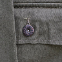 Load image into Gallery viewer, Chemise CISO HBT – Olive Green Utlity pockets – 2020