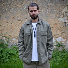 Load image into Gallery viewer, Chemise CISO HBT – Olive Green Utlity pockets – 2020