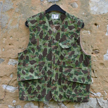 Load image into Gallery viewer, Gilet de chasse - Camo Frogskin japanese fabric