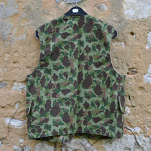 Load image into Gallery viewer, Gilet de chasse - Camo Frogskin japanese fabric