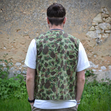 Load image into Gallery viewer, Gilet de chasse - Camo Frogskin japanese fabric
