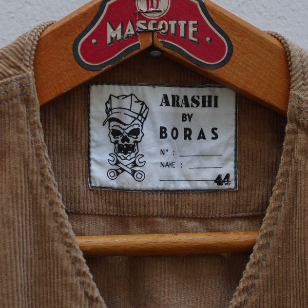 Arashi by Boras - drop 3 - surchemise et gilet en velours