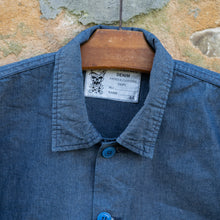 Load image into Gallery viewer, Chemise CISO chambray - Classic pocket - blue stitch &amp; buttons
