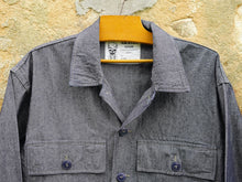 Load image into Gallery viewer, Chemise CISO Utility - Chambray dark navy
