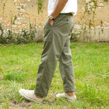 Load image into Gallery viewer, Pantalon ROK - utility pants - HBT olive green 11 Oz
