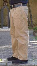 Load image into Gallery viewer, The General - Chino double pinces Khaki
