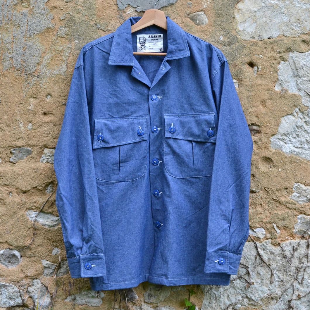 Chemise CISO  - chambray - tropical pockets