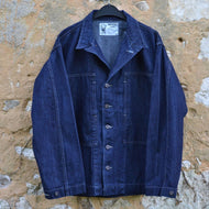 Chemise P43 10,5oz denim one wash -mod1937 work pockets