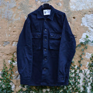 Chemise CISO Twill bleu marine grand teint