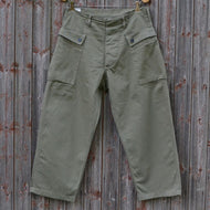 Pantalon P44 monkey pants olive green HBT 11 Oz