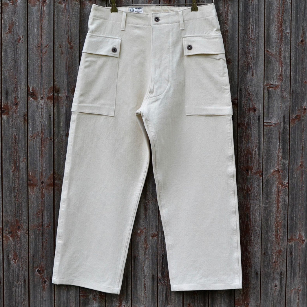 Pantalon P47 - combat pants - poches cargo Off White 11,5 Oz